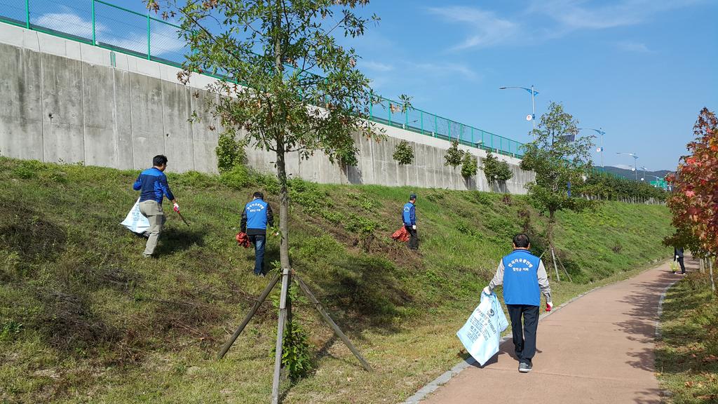 한국자유총연맹합천군지회, 국토대청결운동 실시