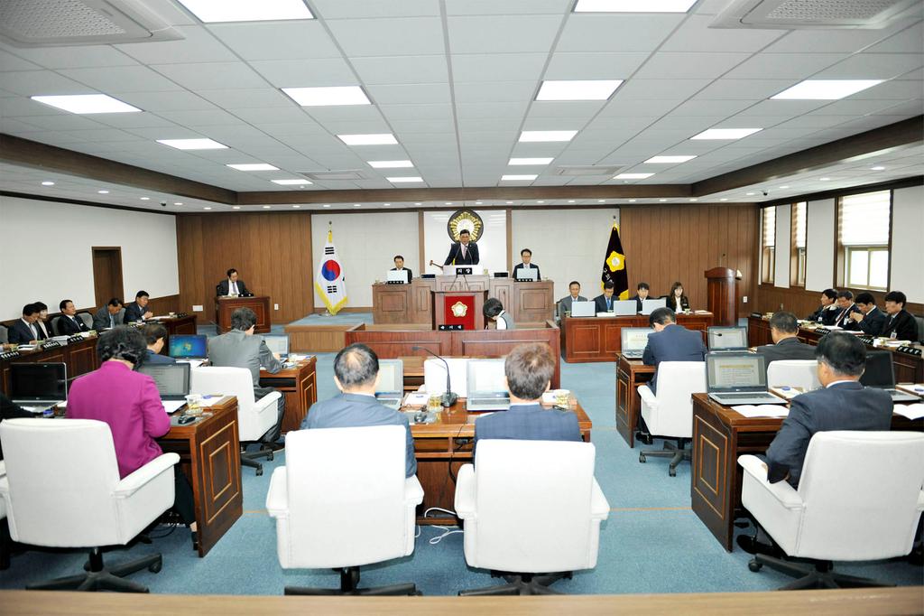 합천군의회 제222회 임시회 개회