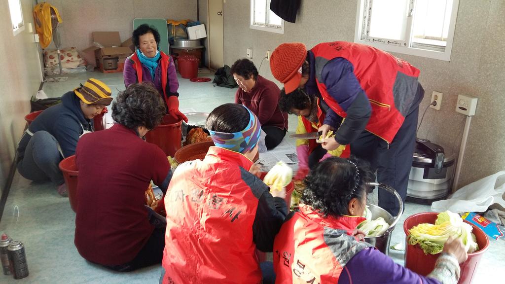 청덕면 자원봉사회, 김장나눔으로 이웃사랑 실천해