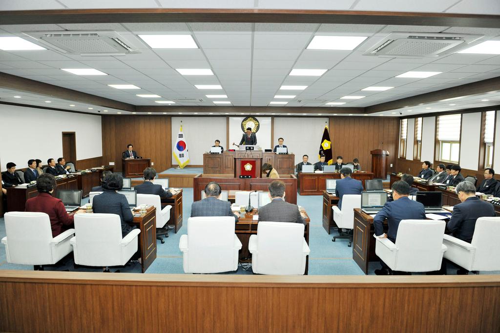 합천군의회 제2차 정례회 종료