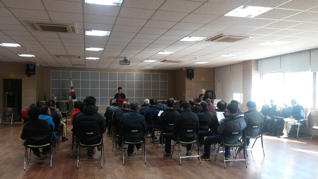 가회면 탑라이스 작목반 총회 개최