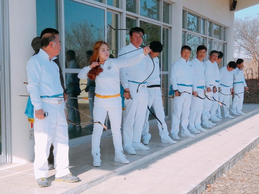 적중면 국궁활터 집궁식 개최