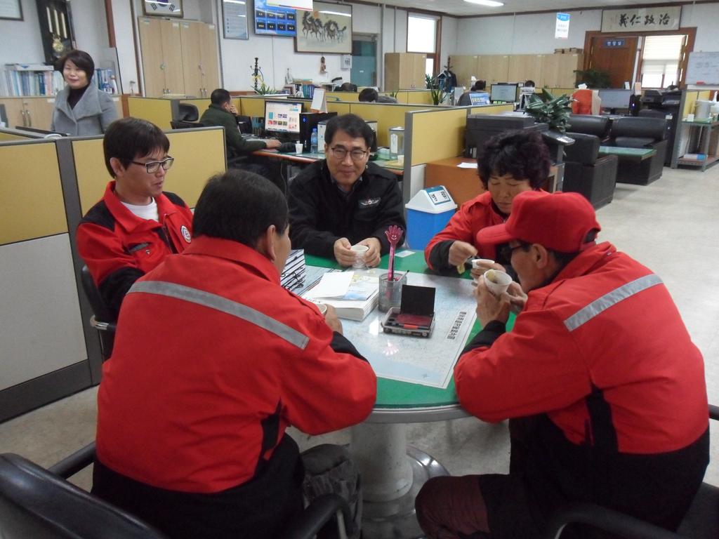  초계면, 산불감시요원 산불예방 교육 실시