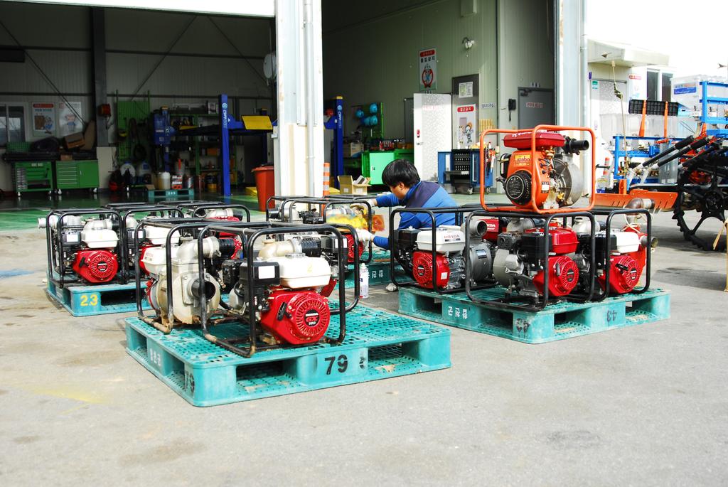 합천군, 가뭄대비 한해대책 장비 양수기 교육 실시