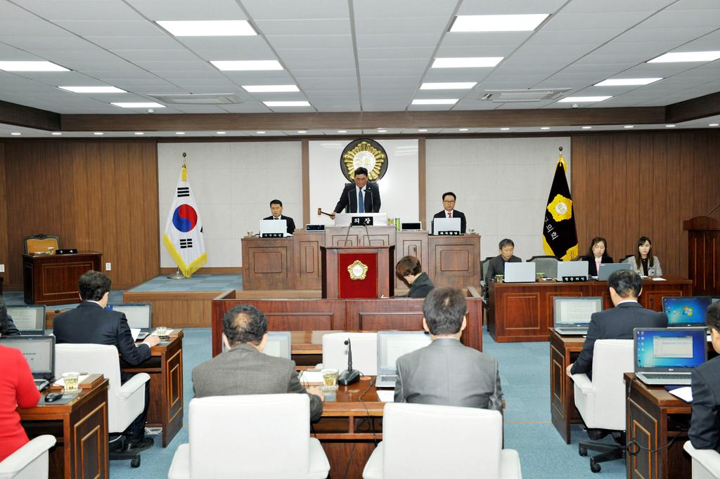 제224회 합천군의회 임시회 종료