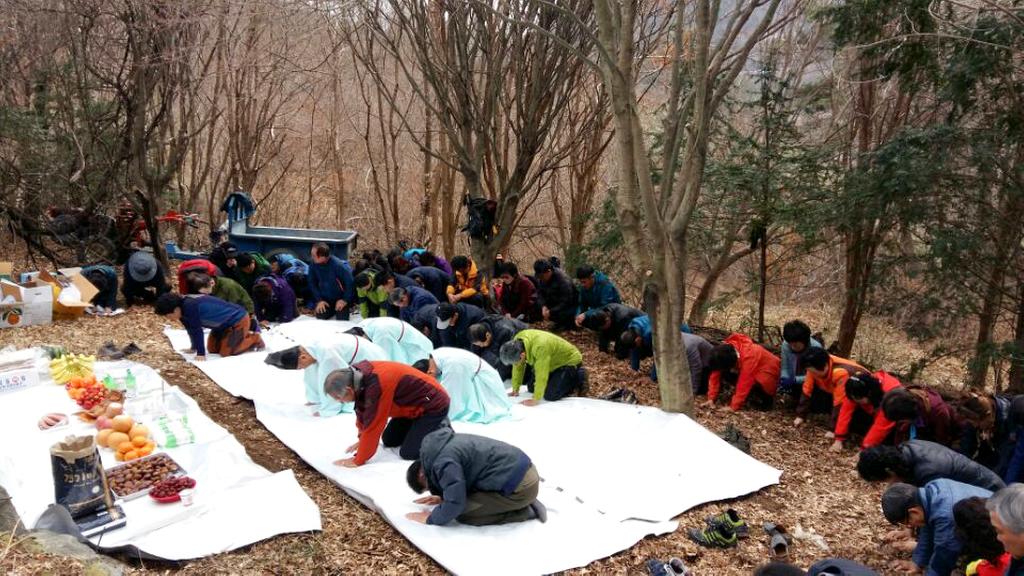 합천 재구 봉산 향우회 시산제 개최