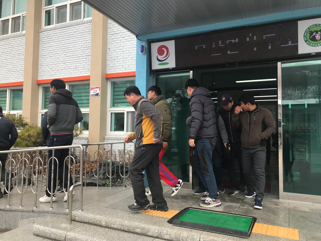 묘산면 2018년 화재대피훈련 실시    