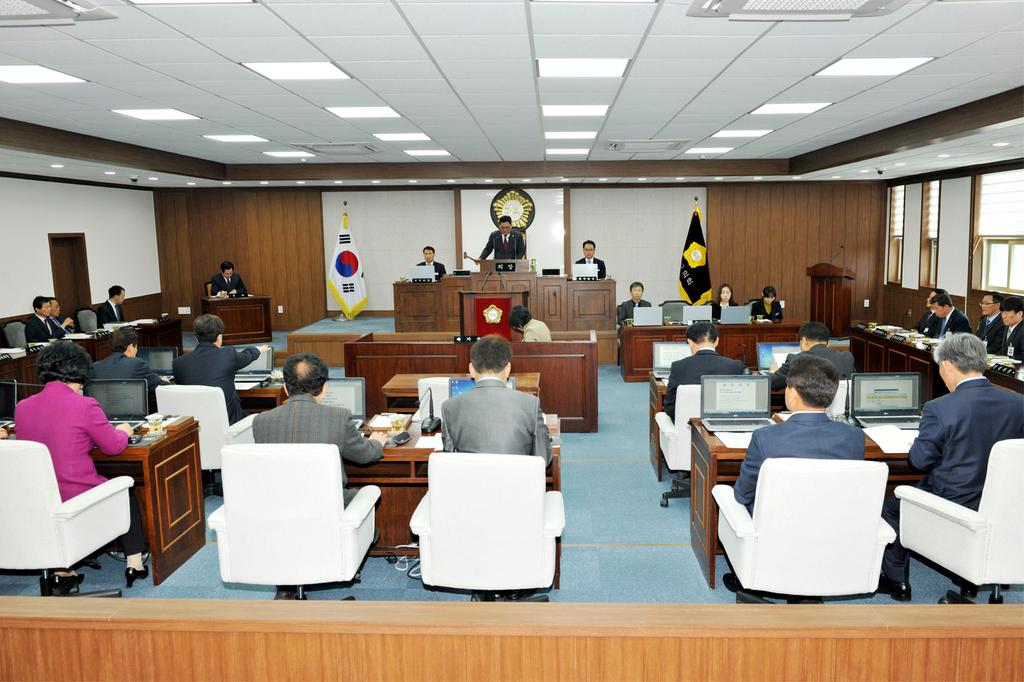 합천군의회 제225회 임시회 개회
