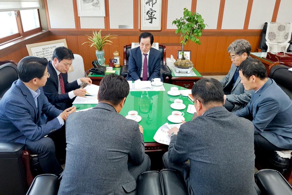 합천군, 함양~울산고속도로 합천구간 현장소장 간담회 개최