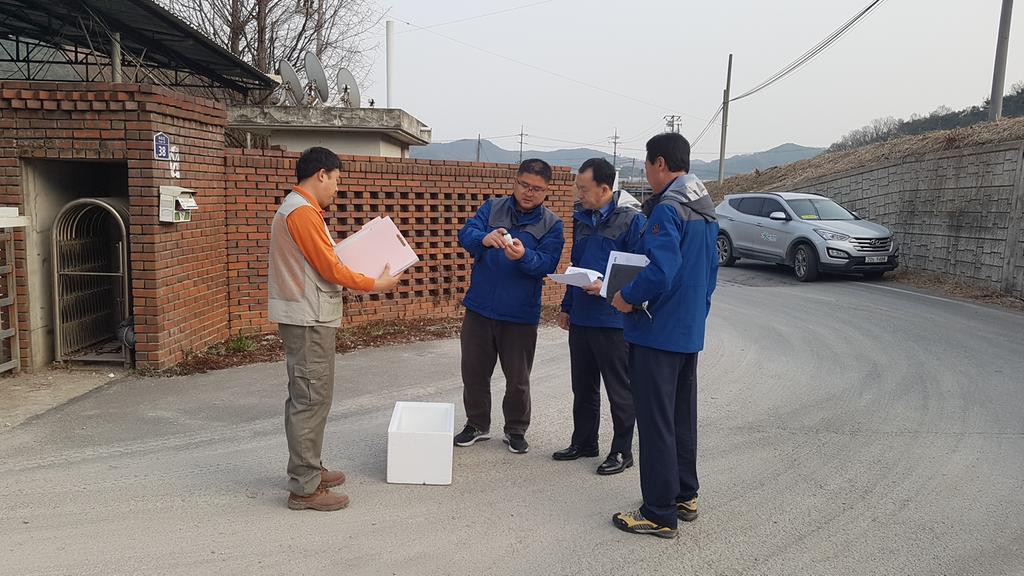 류명현 합천부군수, 구제역 예방접종 특별점검 나서