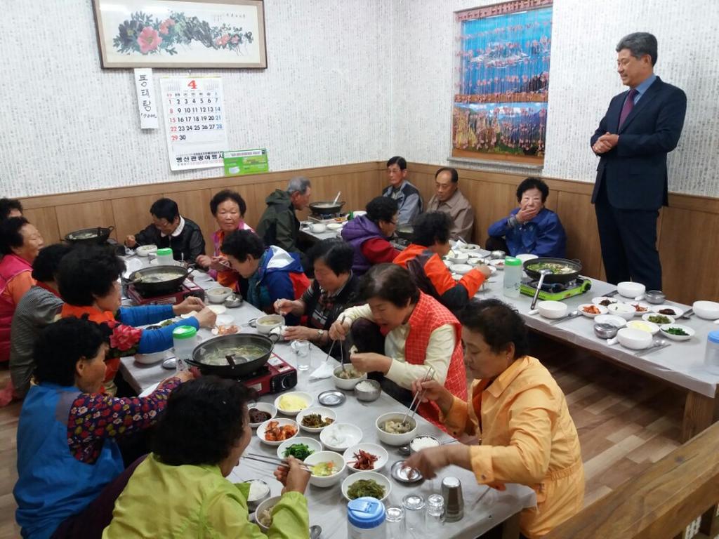 쌍백면 노인일자리사업 상반기 간담회 개최