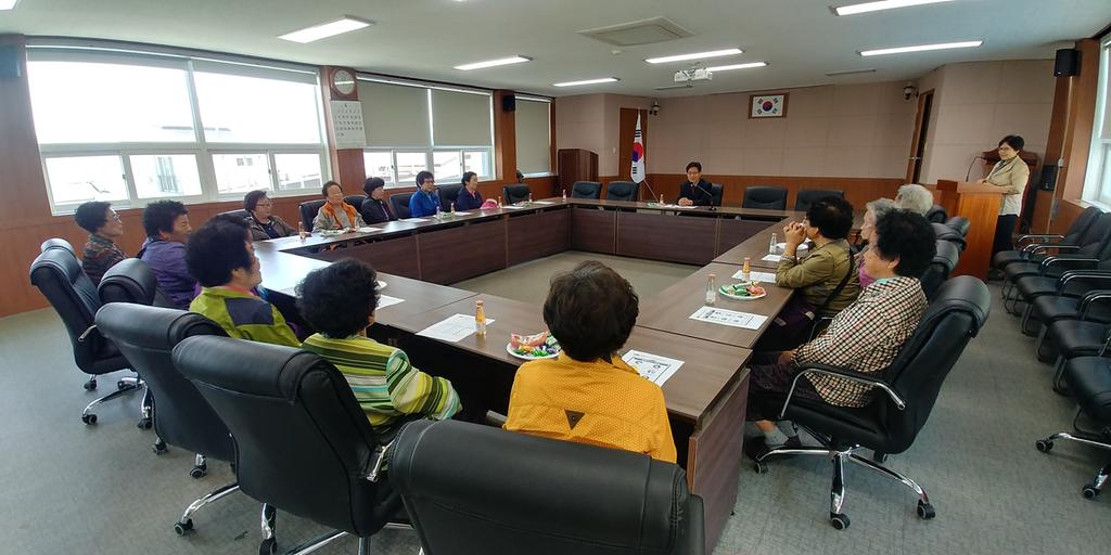 합천군 대병면 노인사회활동지원사업 간담회 개최