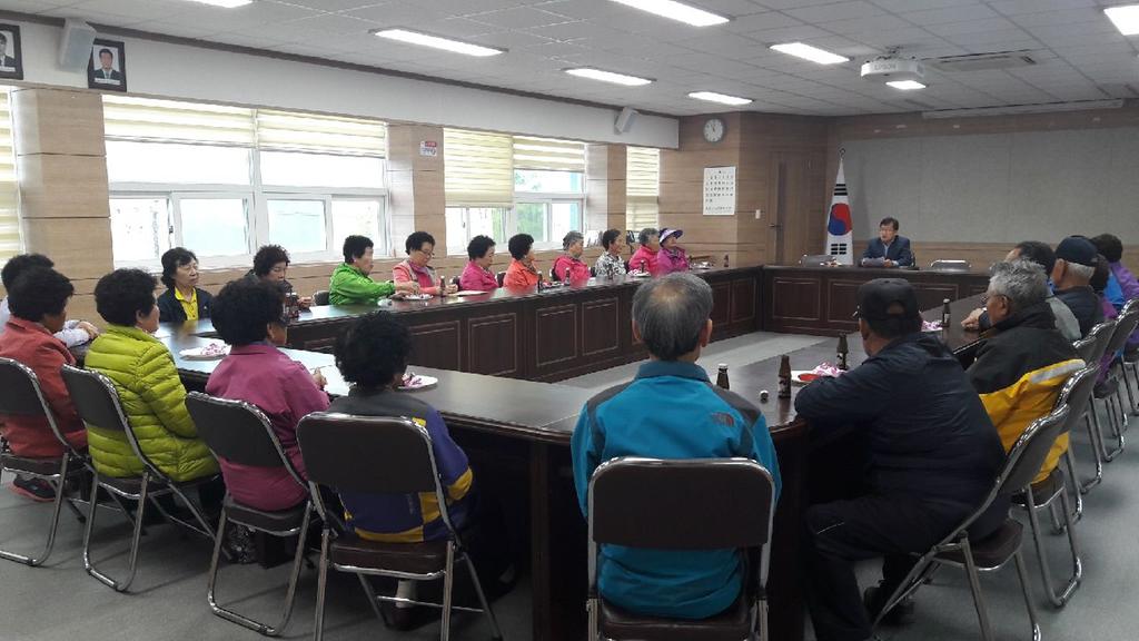 봉산면, 노인사회활동지원사업 간담회 개최