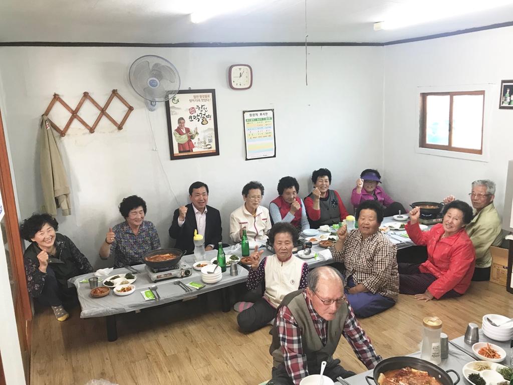 쌍책면 노인사회활동지원 사업 간담회 가져