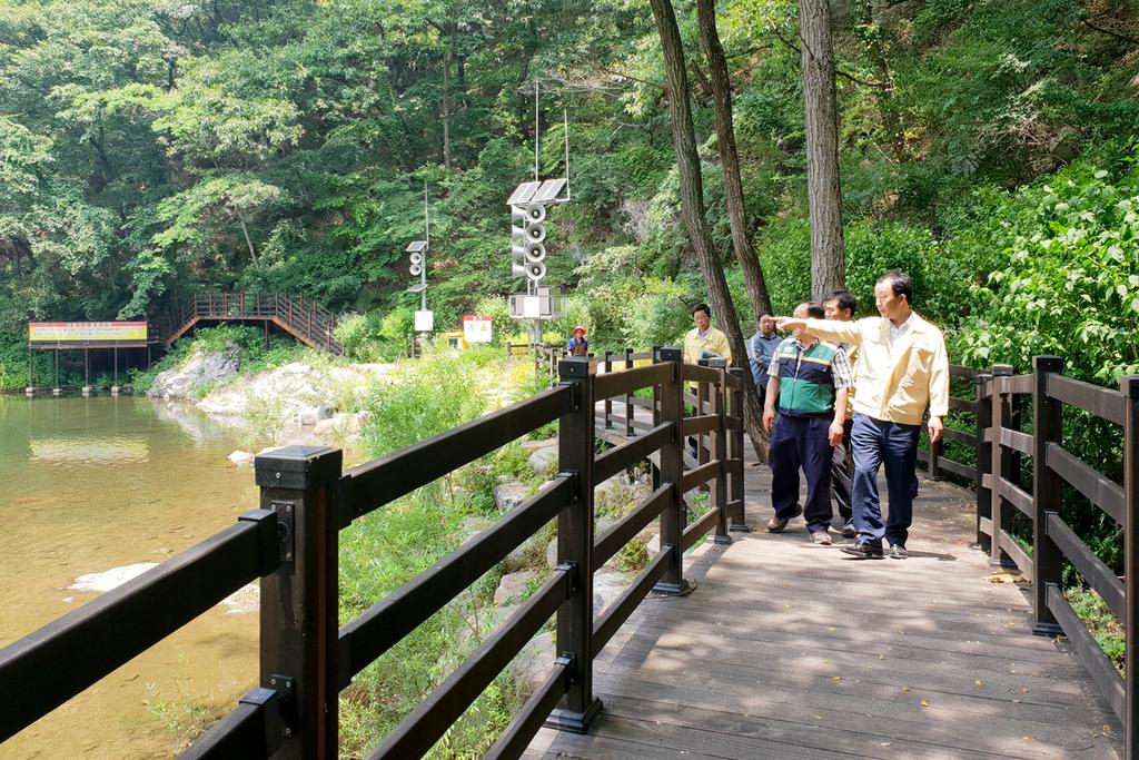 합천군, 물놀이 관리지역 특별점검