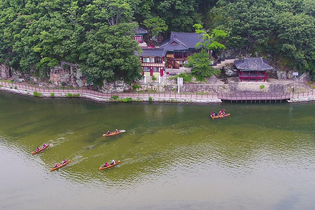 황강목재카누 타봤니?