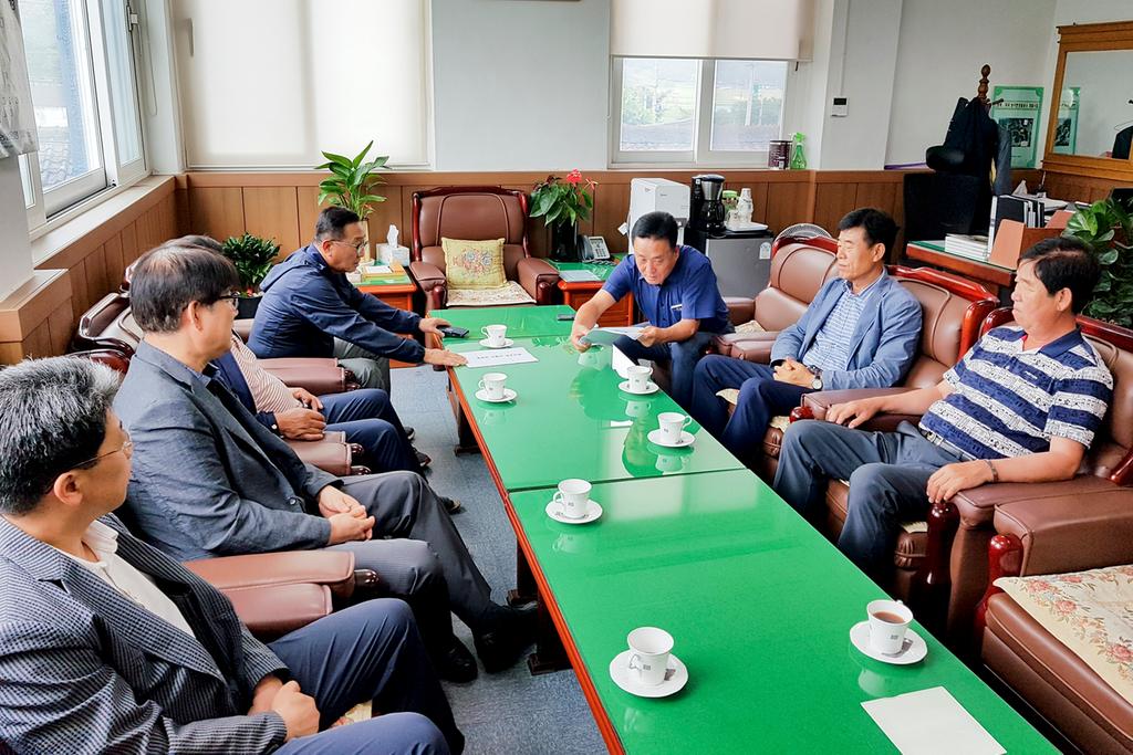 합천군 덕곡면 밤마리오광대 보존회 간담회 개최