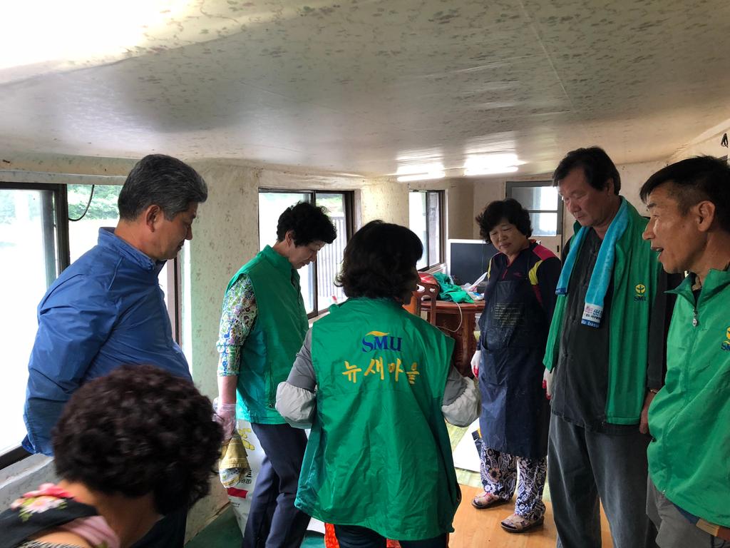 쌍백면 새마을협의회 사랑의 집 고치기 실시