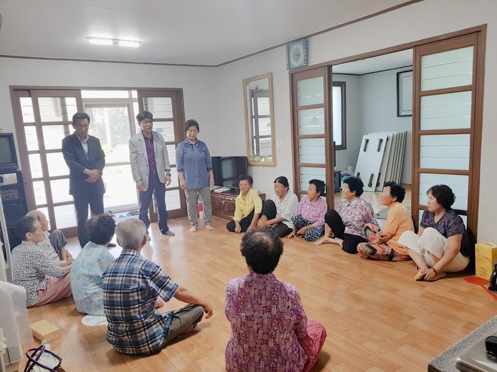 합천읍, 폭염대비 관내 경로당 방문