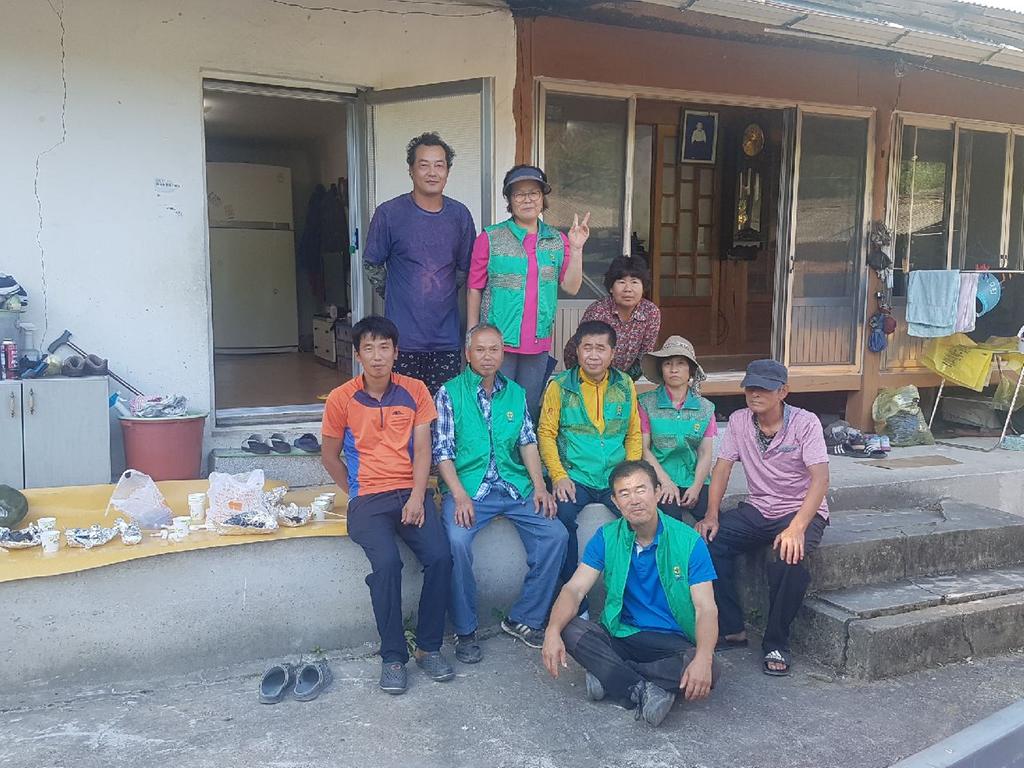 대양면, 새마을지도자협의회 “사랑의 집 고치기”봉사활동