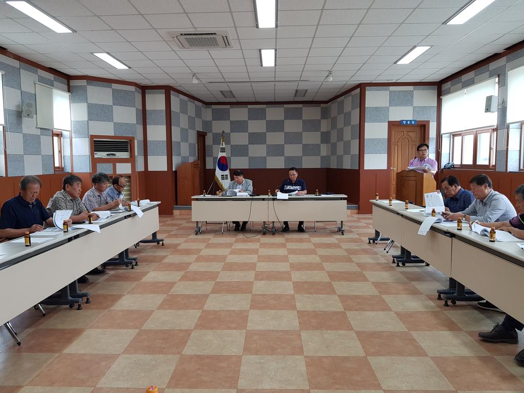 초계면소재지 종합정비사업 추진위원회 회의 개최