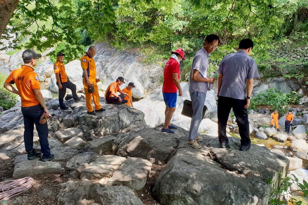 합천군, 물놀이 지역 현장 합동점검