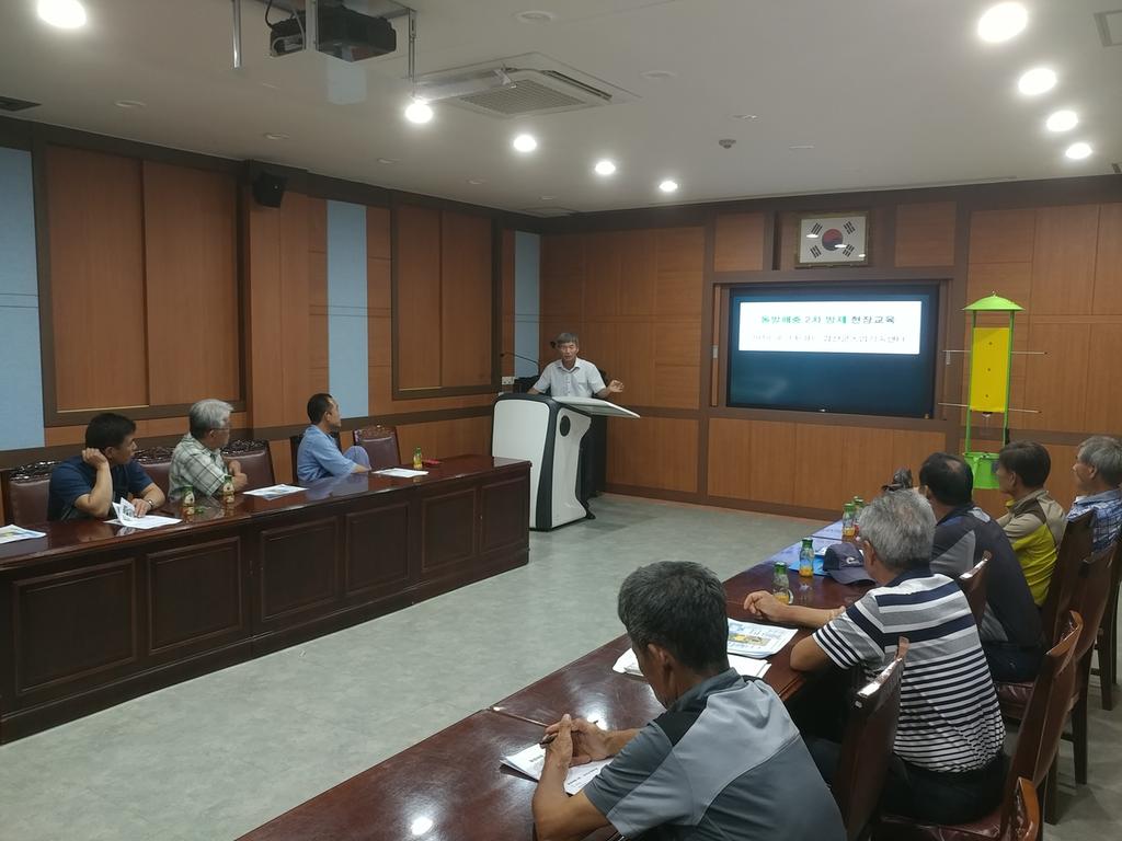 합천군, 돌발해충 산란기에 집중방제