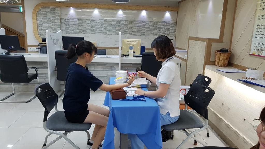 합천군 드림스타트 아동「건강검진」실시