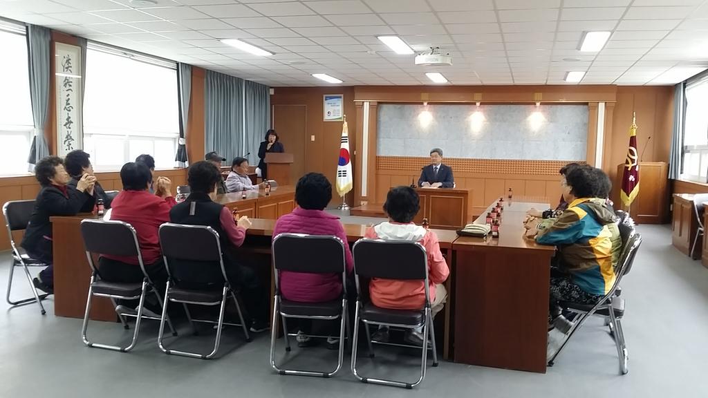 하반기 쌍백면 노인일자리지원사업 간담회 개최