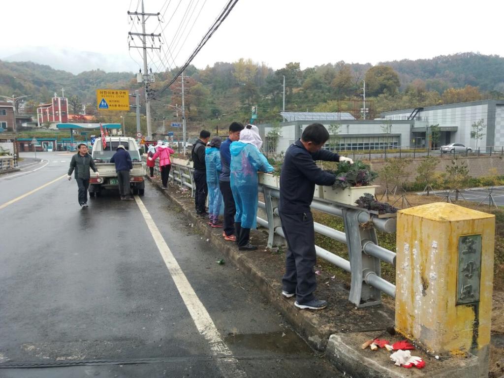 ‘묘산면민이 걷는 길은 꽃길’ 조성