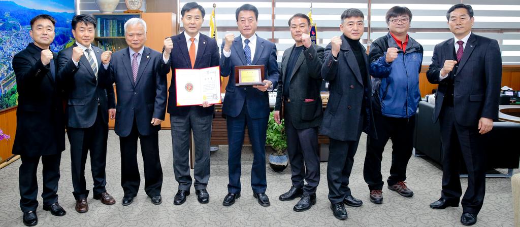 문준희 합천군수, 해병대전우회 명예회원 위촉