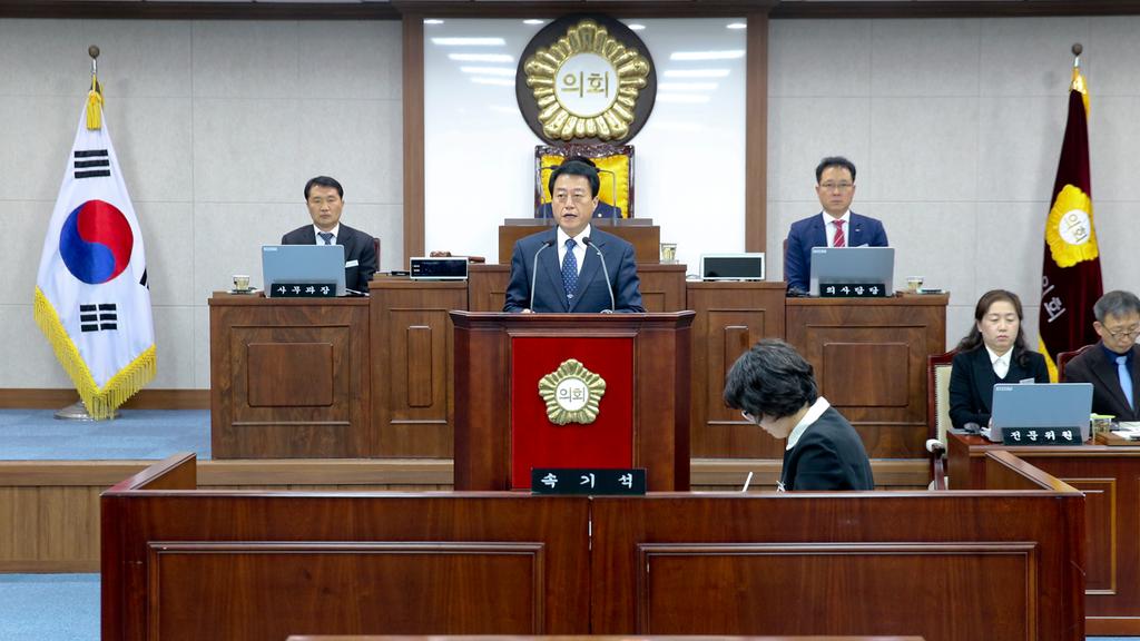 문준희 합천군수, 시정연설 통해 2019년 군정운영 방향 제시