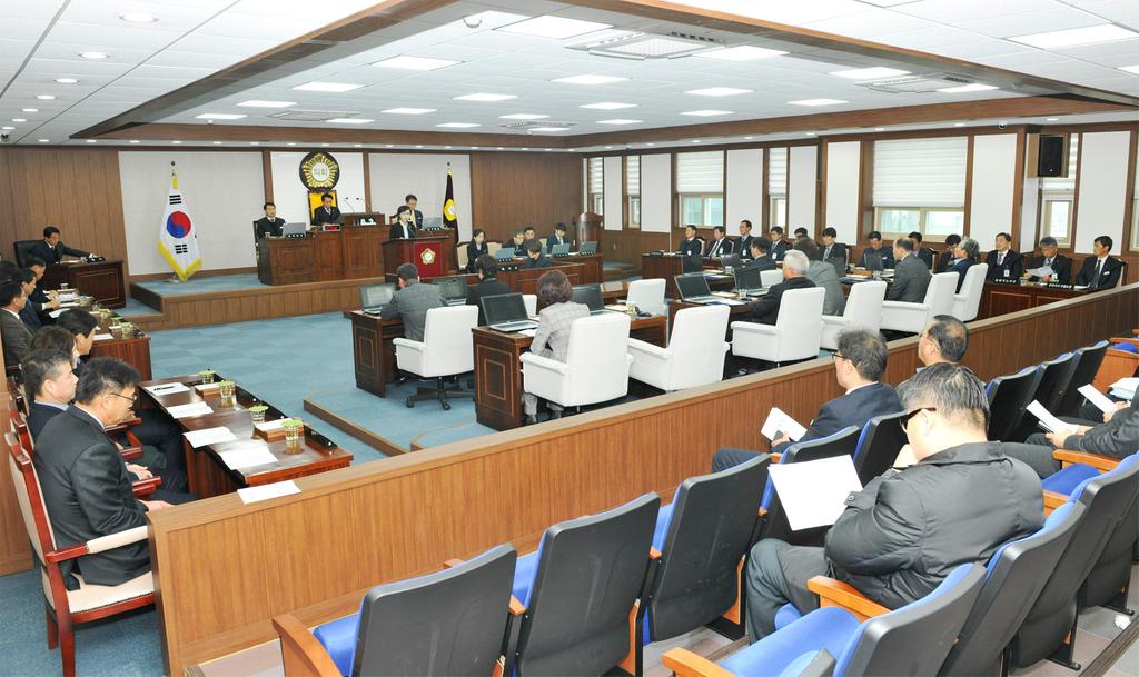 제230회 합천군의회 제2차 정례회 2차 본회의 개회