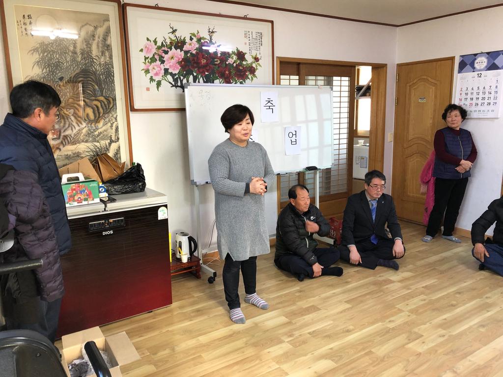 율곡면 성인문해교실 제내2구 교실 졸업식 열려