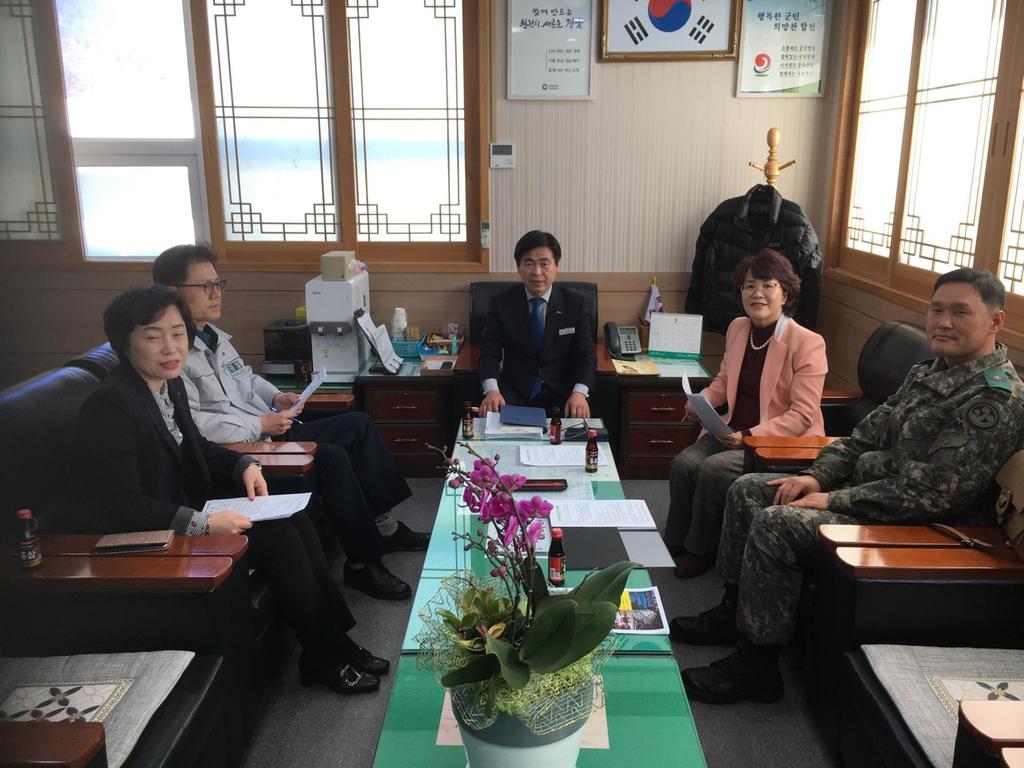 봉산면, 3월 기관장회의 개최 