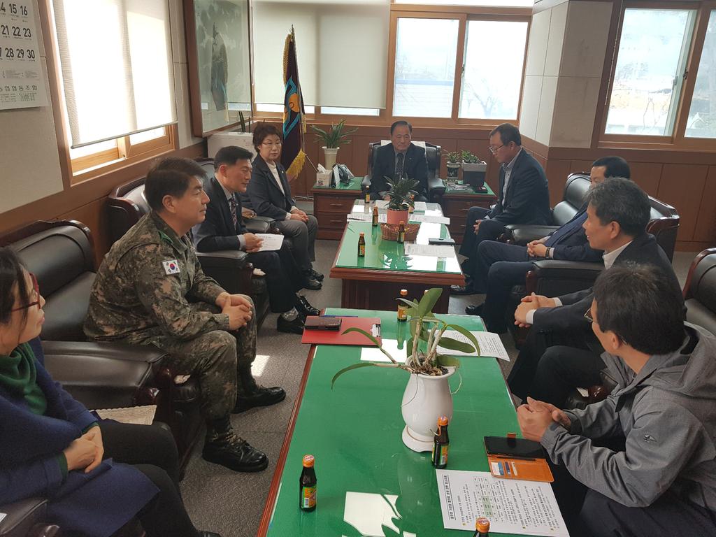 용주면 3월 기관장 회의 개최