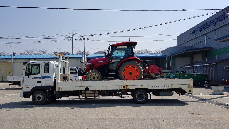 합천군, 농기계대여은행 임대농기계 배송서비스 확대