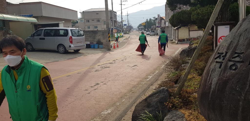적중면 새마을협의회․부녀회, 국토대청결 정화운동 실시