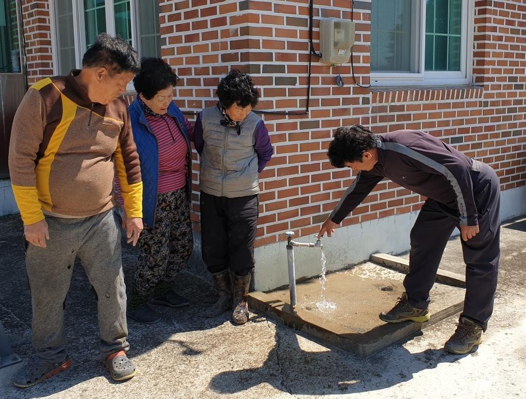 합천읍 외곽지역에도 깨끗하고 맑은물 공급한다