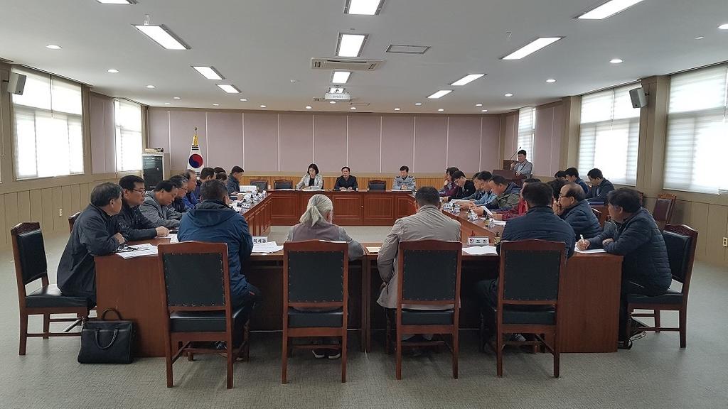 가회면 산불예방대책 긴급 이장회의 개최 