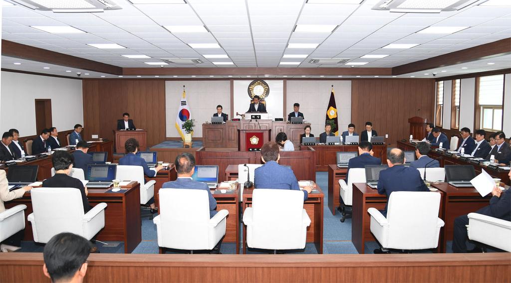 제235회 합천군의회 제1차 정례회 열려