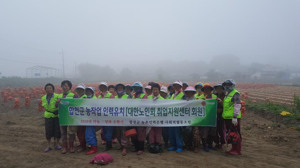 농촌인력은행, 농번기 인력난 해소에 앞장