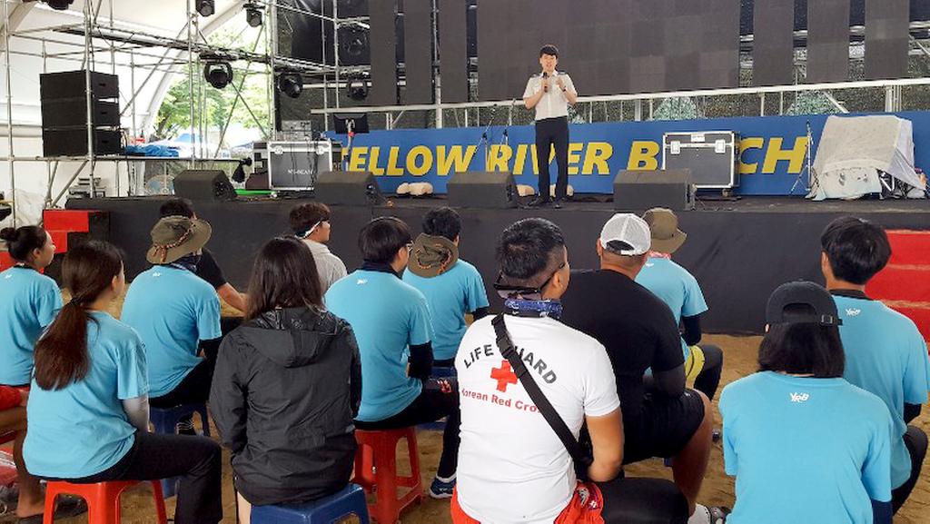 합천바캉스축제 대비 수상안전교육 실시