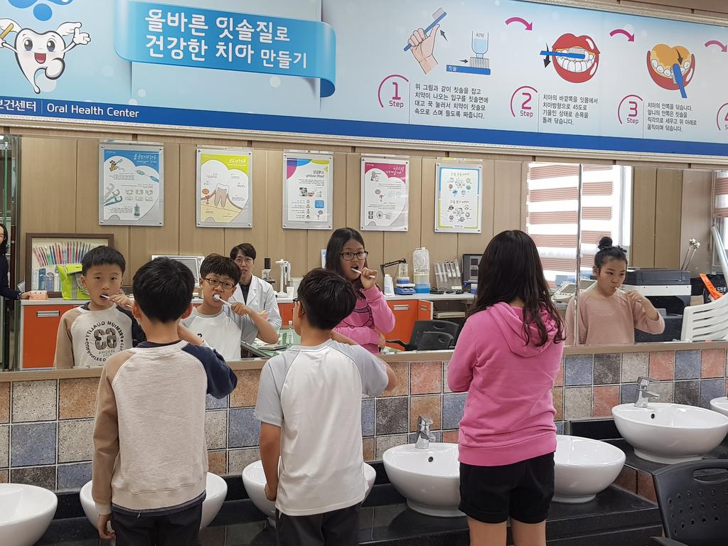 합천군보건소, 여름방학 가족과 함께하는 이닦기 체험교실 운영