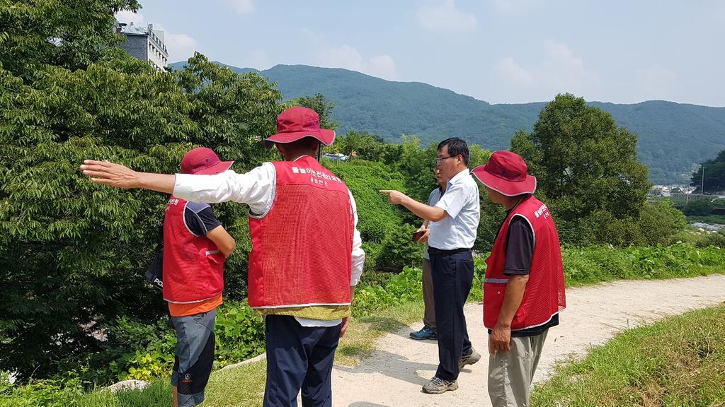 가야면, 여름철 물놀이 안전사고 예방 현장 점검