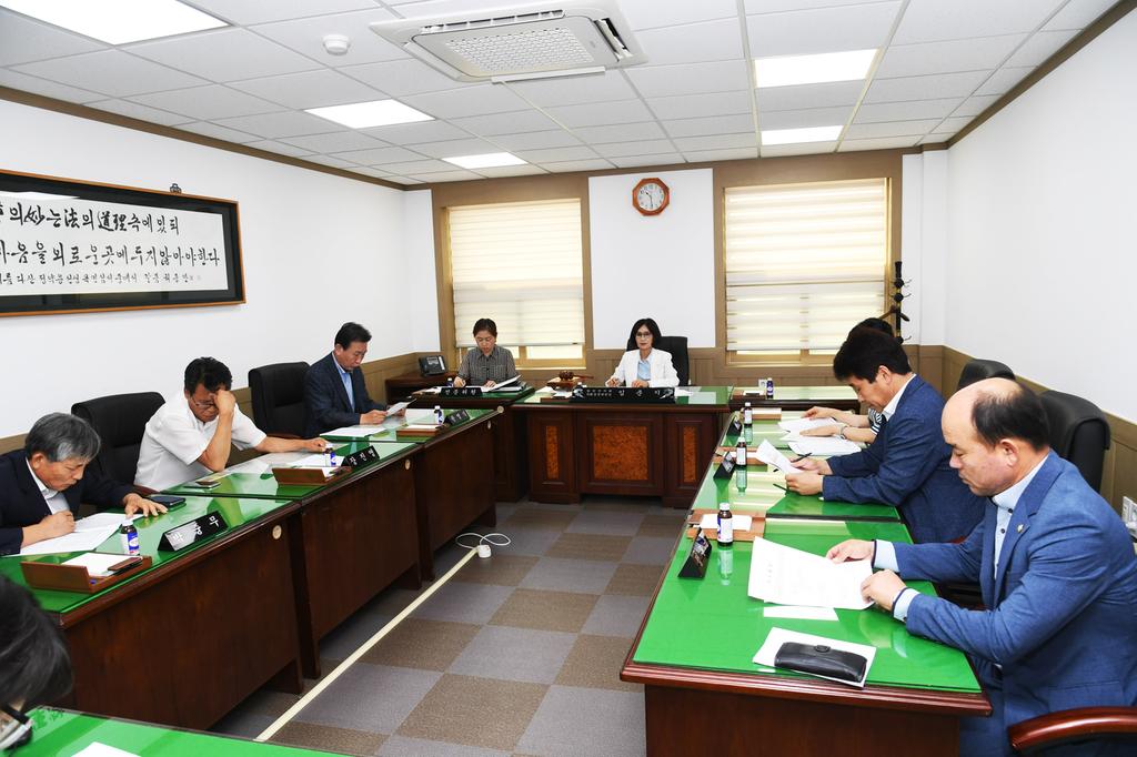 합천군의회  8월 22일부터 제236회 임시회 열기로