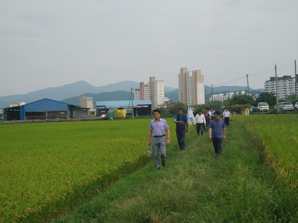 합천군 옥수수 사일리지 자주식베일러 수확 연시회 실시