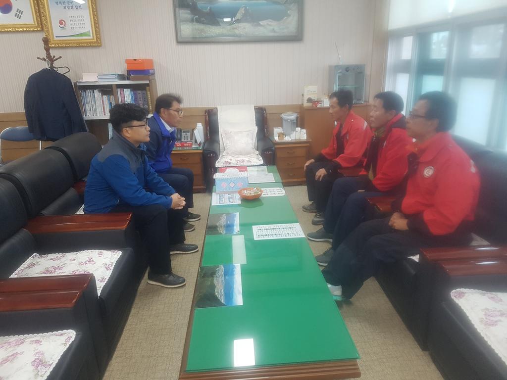 합천군 적중면 산불감시원 대상 사전교육 실시