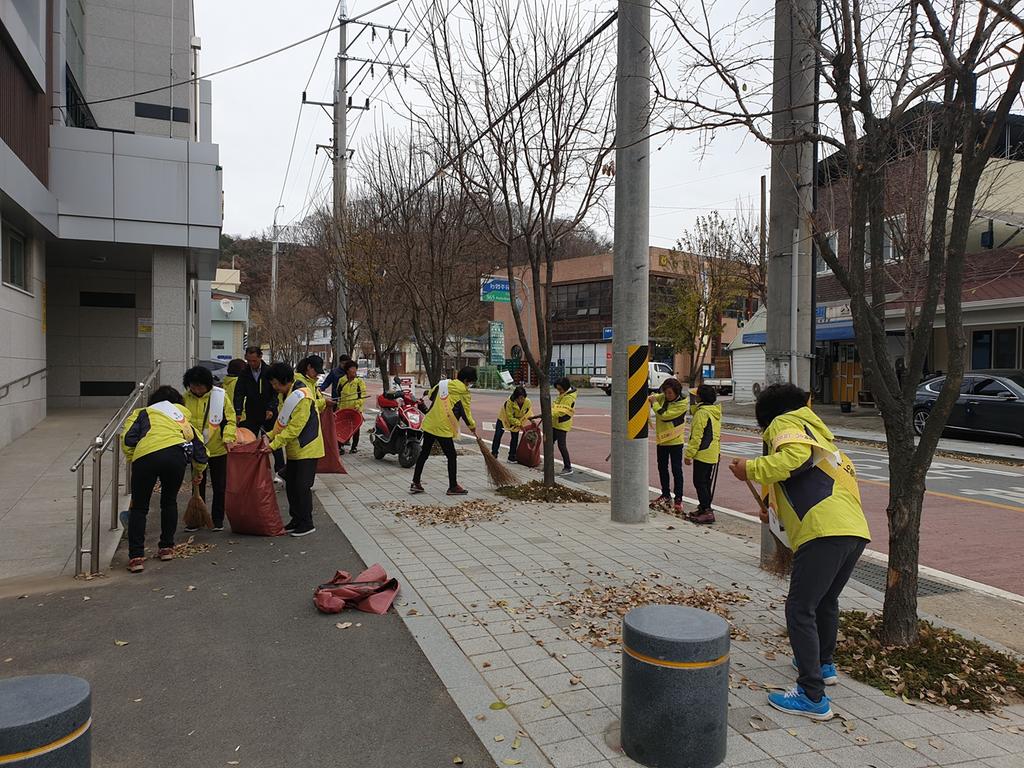 쌍백면,‘깨끗하고 안전한 겨울 보내기’캠페인 실시