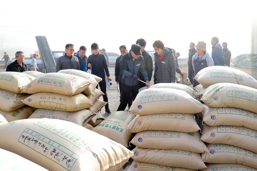 합천군 2019년산 공공비축미곡 건조벼 매입